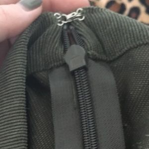 Vintage Corduroy High Low Skirt